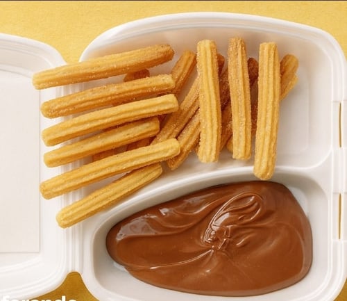 Hausgemachte Churros mit Schoko (Süß)