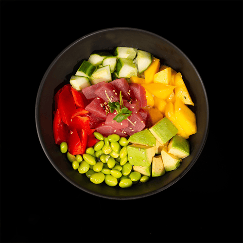  Poke Bowl mit yellofin Tuna
