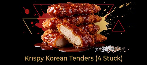 BBQ K-Chicken Tender (4 Stück)