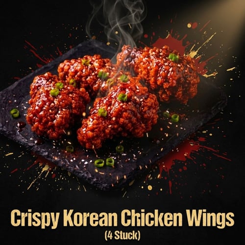 BBQ K-Chicken Wings (4 Stück)