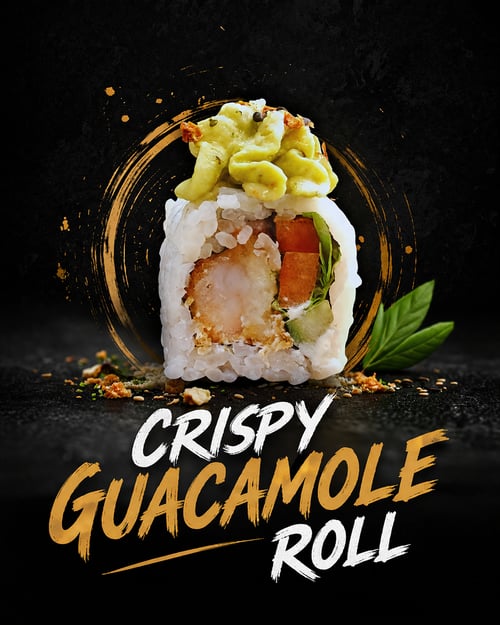 Crispy Guacamole Roll