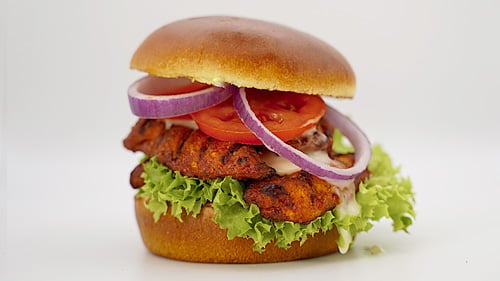 Roasted Chicken Burger