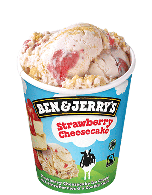 Ben & Jerrys Strawberry Cheesecake 465ml