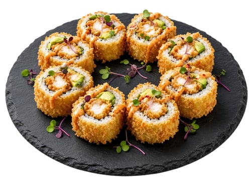 50. Roll mir die gebackene Crispy-Chicken (8stk.)