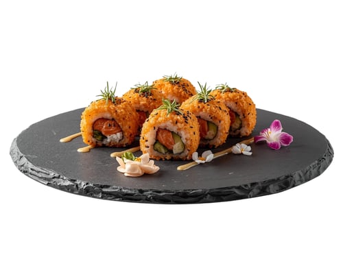 Roll mir den gebackenen Lachs 6Stk.