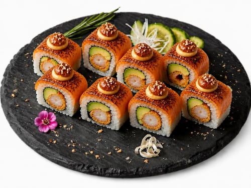 10. Roll mir den Flamed Lachs 8Stk. 