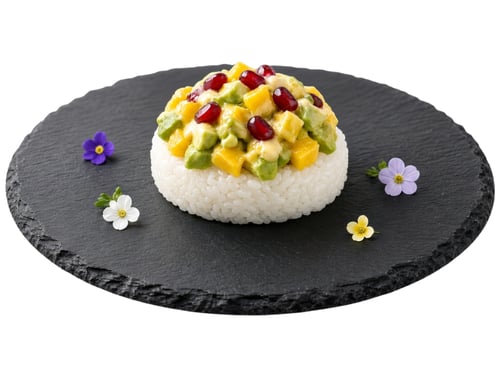 88. Avocado-Mango-Tatar Nigiri (1Stk.)