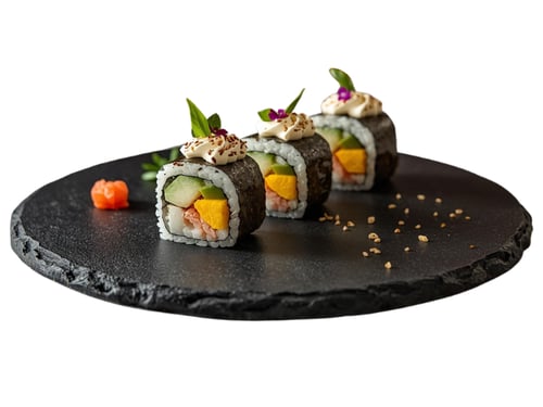 76. Roll mir das Mango-Avocado-Gurken-Maki (8 Stk.) neu