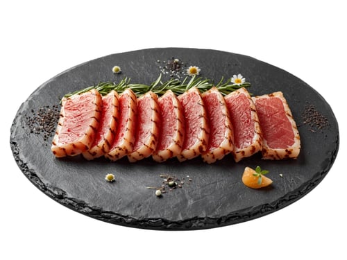 Flamed Tuna Sashimi  6 Scheiben