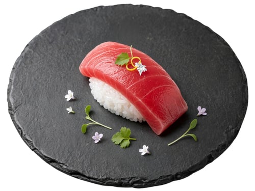 82. Tuna-Nigiri (1stk) / (auch flambiert)