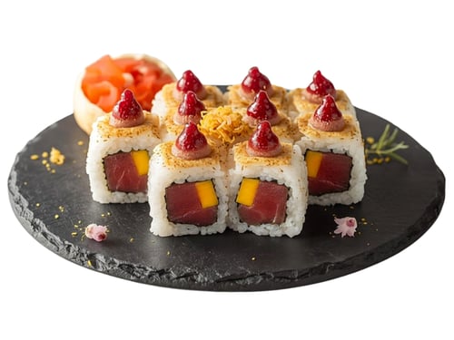 39. Roll mir den Veganen Tuna (rote Rolle)