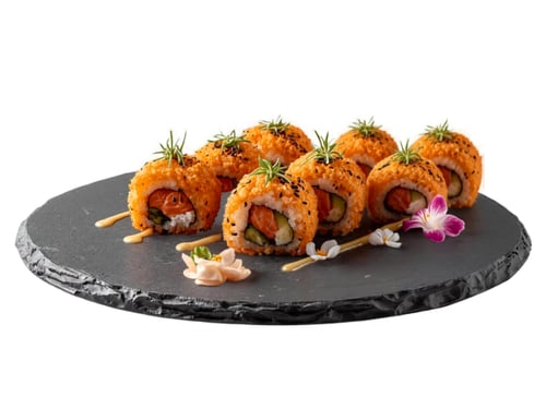 47. Roll mir den gebackenen Lachs (8stk.)