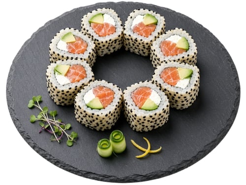 16. Roll mir den klassischen Lachs (8 Stk.)