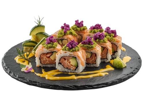 Roll mir den Pulled Lachs 8Stk.