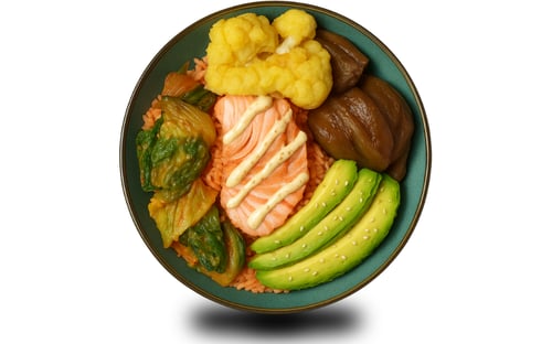BOWL mir den  Flamed Lachs