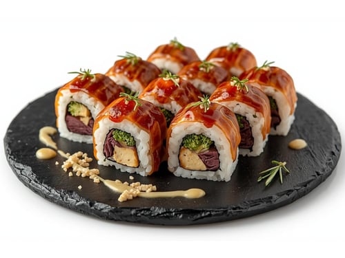 Roll mir den Tofu (bunte Rolle)
