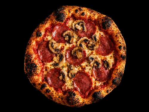 3.Salami e Funghi