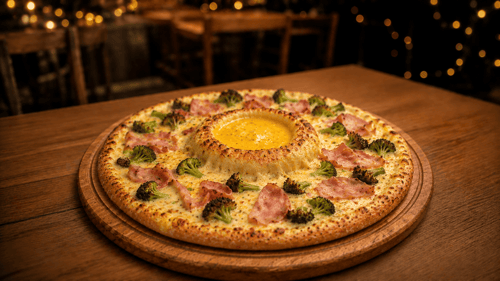 Dallas Cheese Vulcano Pizza, Go ø 26cm