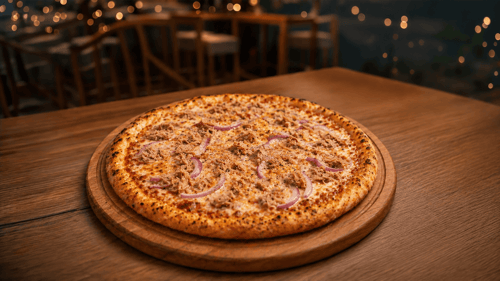 Pizza Tonno , Go ø 26cm