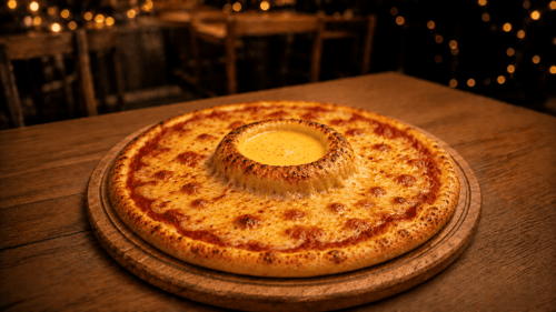 Wunsch Cheese Vulcano Pizza, Go ø 26cm