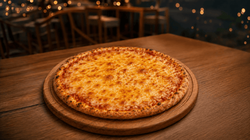 Pizza Drei Käse Hoch Happy Size, ø 30cm