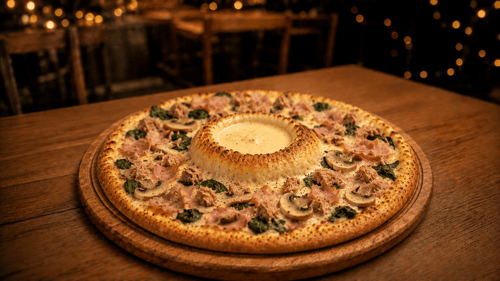 New Jersey Cheese Vulcano Pizza, Go ø 26cm
