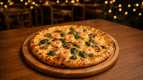 Pizza Garnelio Pan
