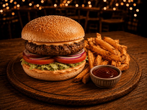 Classic Burger Menü