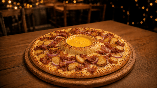 Texas Cheese Vulcano Pizza, Go ø 26cm