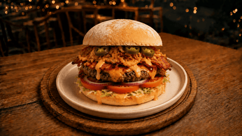 Burger Hot Chili Cheese