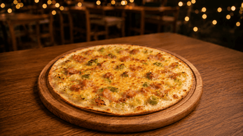 Flammkuchen Lauch-Hinterschinken