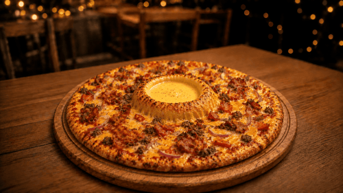 O'Crossy Cheese Vulcano Pizza, Go ø 26cm