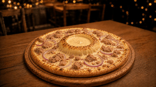 Tonno Cheese Vulcano Pizza, Go ø 26cm