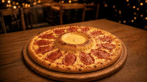 Kentucky Cheese Vulcano Pizza, Go ø 26cm