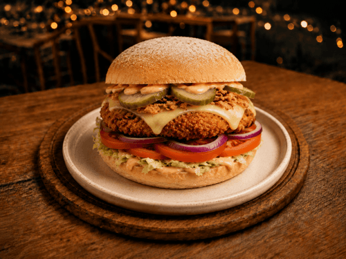 Burger Chicken Cheese