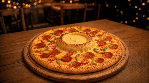O'Tasty Cheese Vulcano Pizza, Go ø 26cm