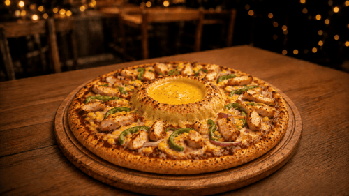 Bahamas Cheese Vulcano Pizza, Go ø 26cm