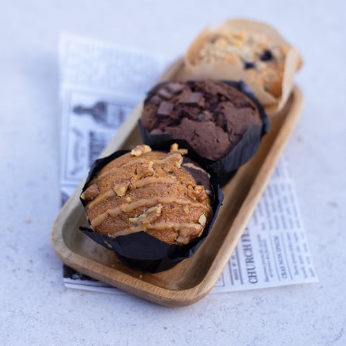 Double chocolate muffin