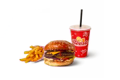 Chili Burger als Menü