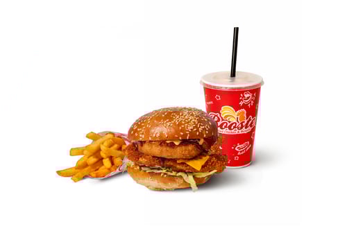 Big Dipper BBQ Burger Menü