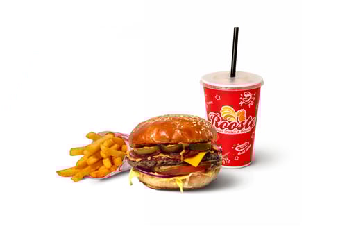 Smokey Ranch-Burger Menü