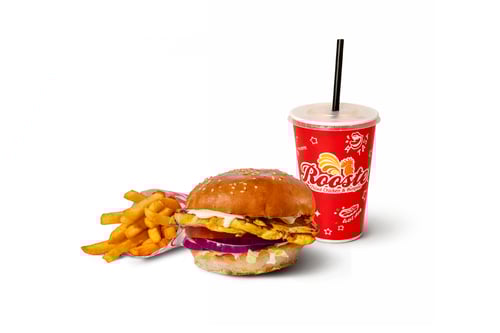 Peri Peri Grill Burger Menü