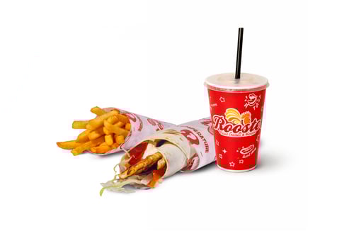 Peri Peri Wrap Menü