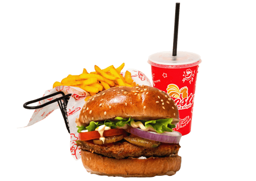 Grill Flame Tikka Burger Menü