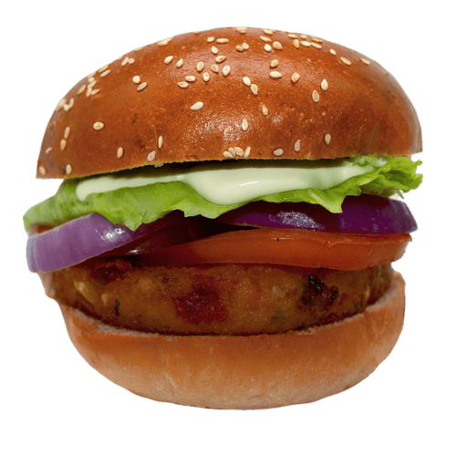 Rooster Veggie Burger