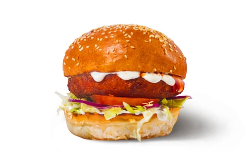 Rooster Veggie Burger
