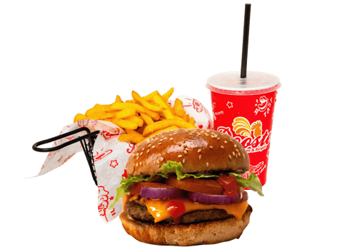 Chili Burger als Menü