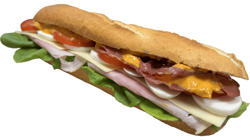 Boerensmoske + ham en kaas 