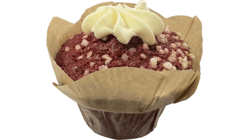 Red velvet muffin