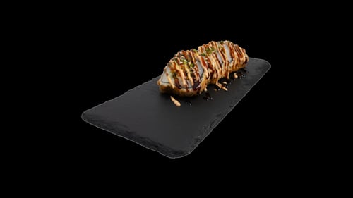 #43P Crunchy Veggie Fat Roll